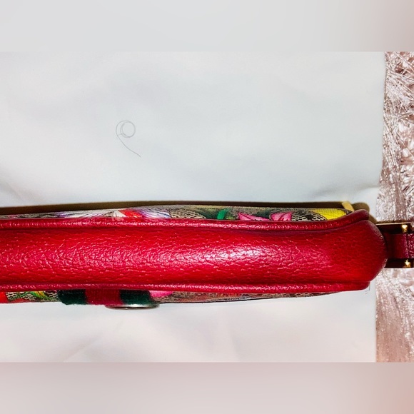 Gucci GG Ophidia Flora Wristlet - Picture 3 of 11
